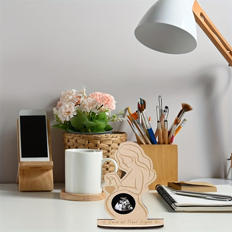 EchoDream™ – Baby echo fotolijst – Houten herinneringslijst
