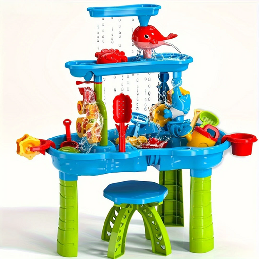 AquaTower™ – 3-laags Zand- en Waterspeeltafel