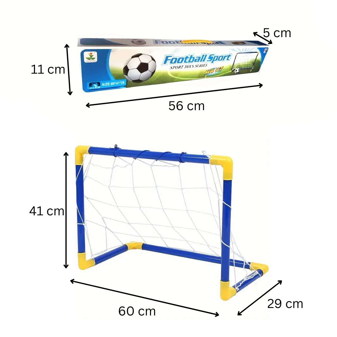 ScoringMaster™ - Draagbaar Opvouwbaar Mini Voetbal Doel