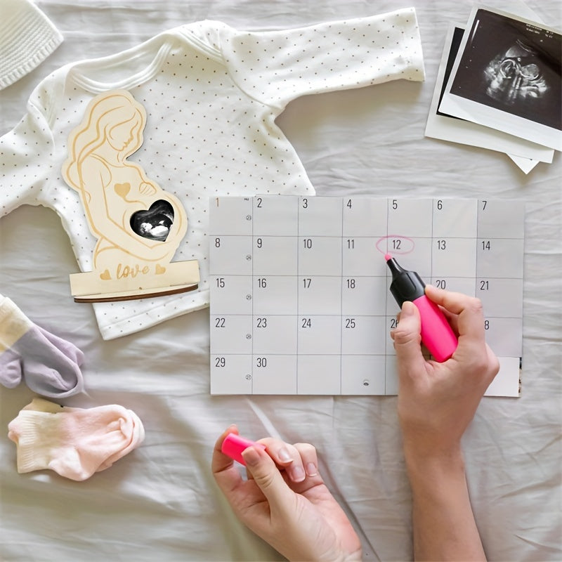EchoDream™ – Baby echo fotolijst – Houten herinneringslijst