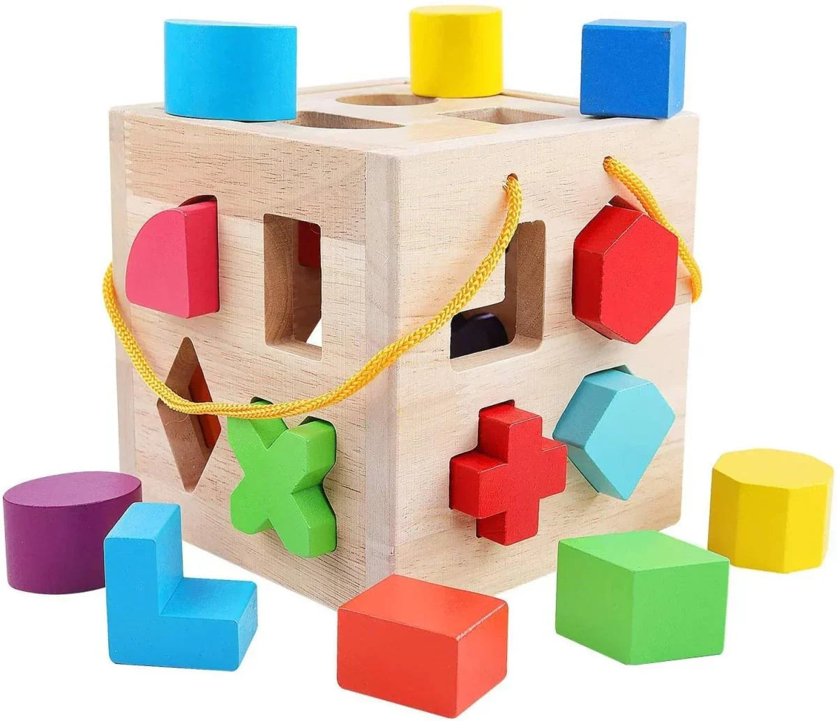 WonderWood™ ShapeBuddy™ – Hout vormenspel voor peuters