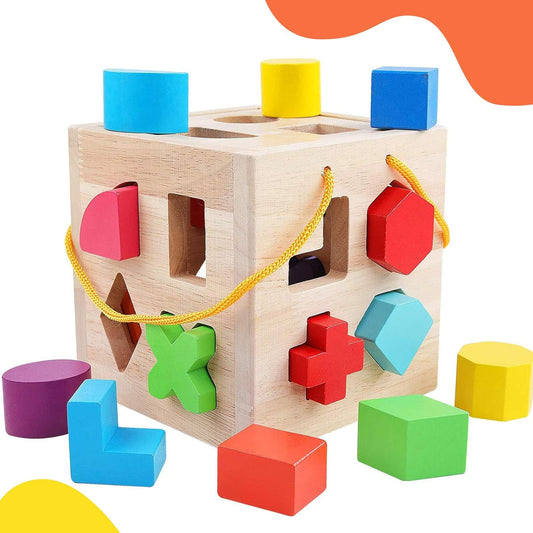 WonderWood™ ShapeBuddy™ – Hout vormenspel voor peuters