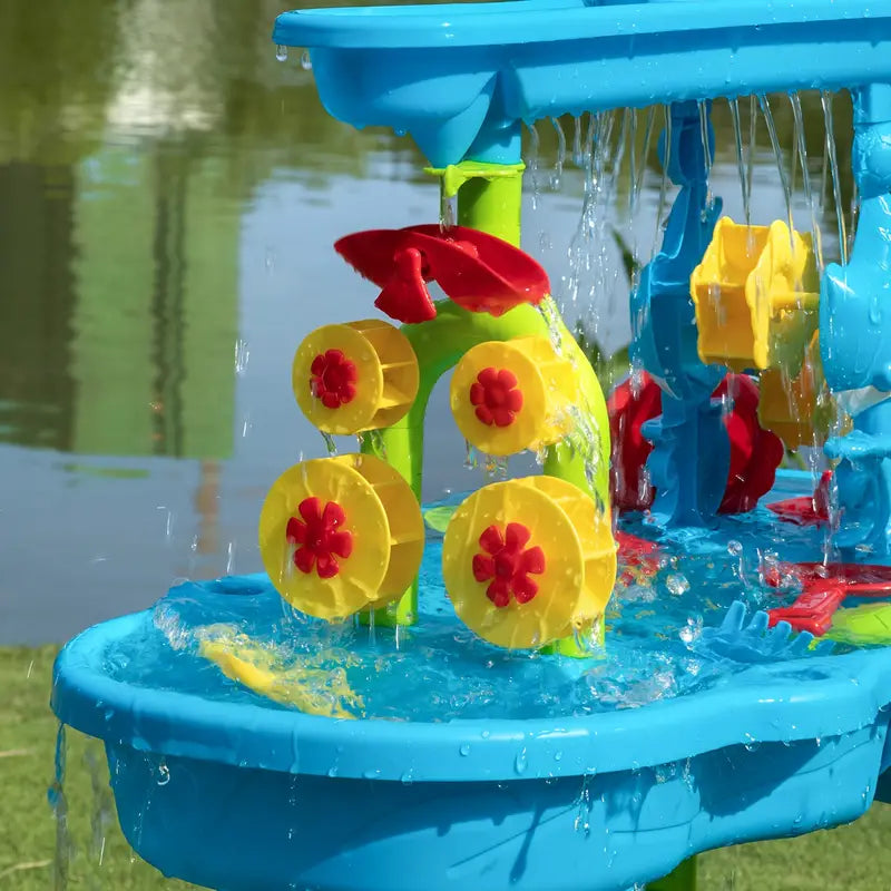 AquaTower™ – 3-laags Zand- en Waterspeeltafel